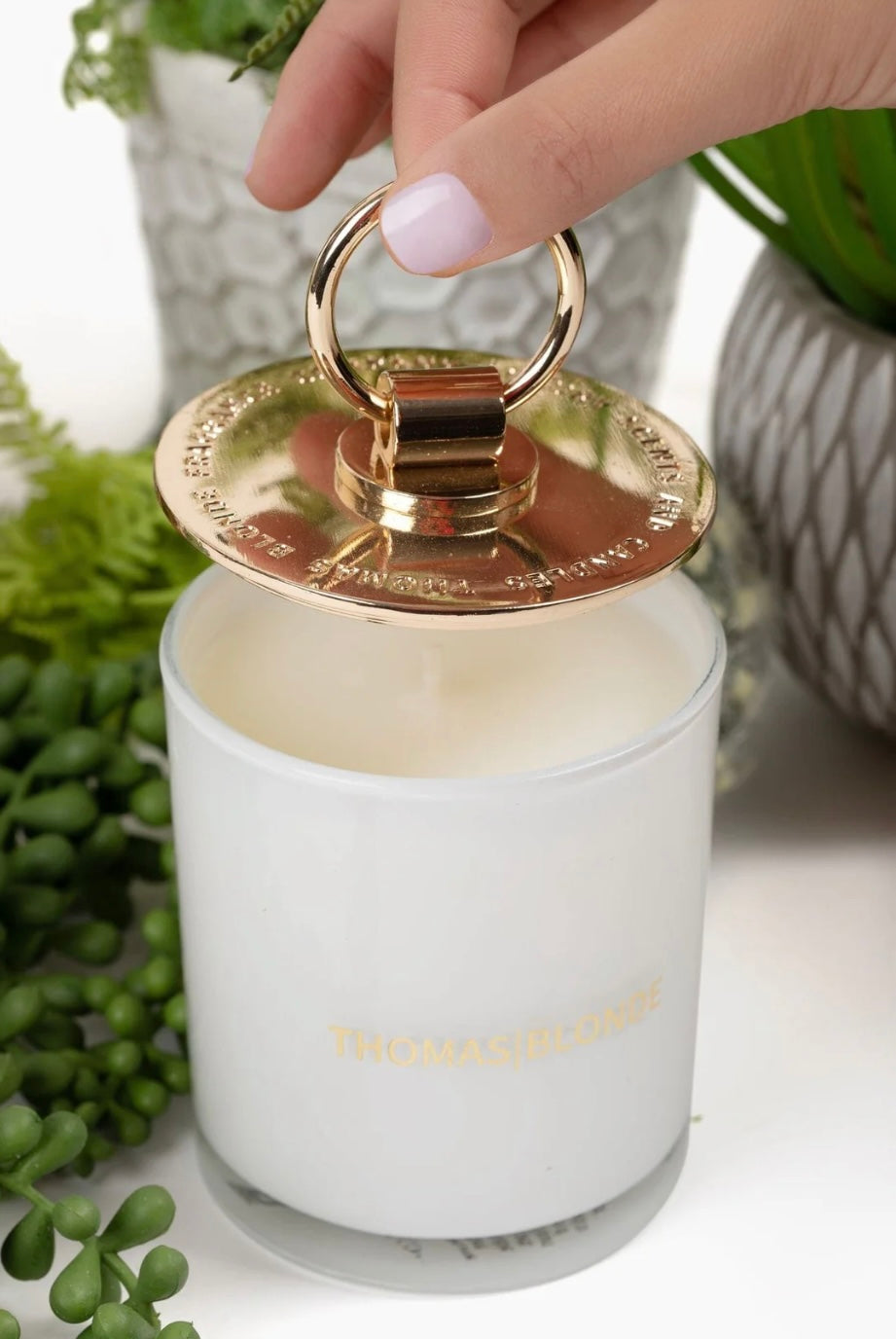 Topless Blonde Candle - 12 oz